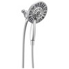 Delta 4-Setting In2ition 2-in-1 Dual Shower Head with HandHeld Spray,