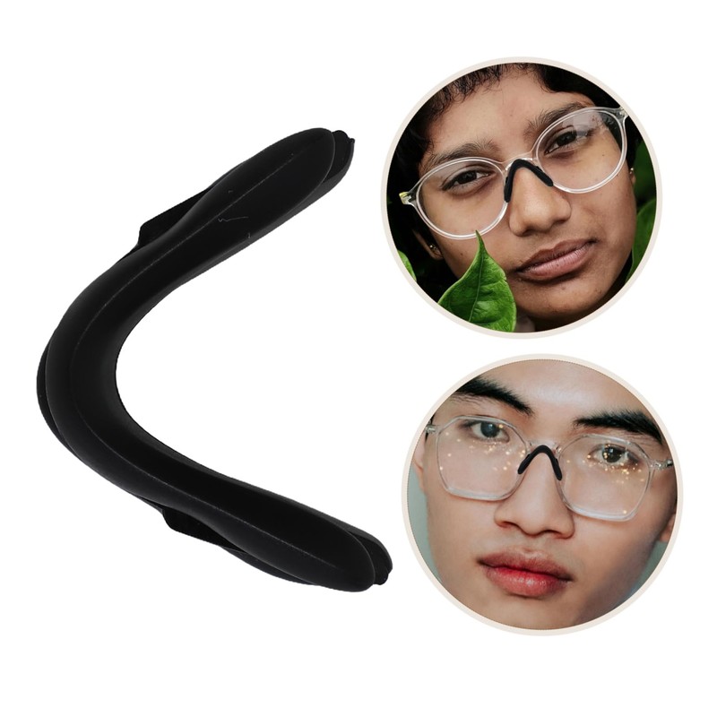 NOLITOY 4pcs Nose Pad for Glasses Nose Bridge Glasses Support