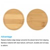 sourcing map Set of 6 Saucers for Flower Pots 10