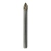 Drill America 1/4" Carbide Tipped 4 Flute Glass & Tile