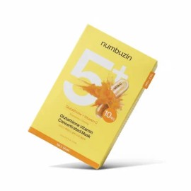 넘버즈인 Vitamin C-sprinkled glutathione film pack (10 packs) / 비타민C뿌려만든 글루타치온 필름팩10개입