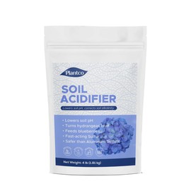 Soil Acidifier for Acid-Loving Plants, Turns Hydrangeas Blue, Lowers pH for Blueberries, Hydrangeas, Azaleas | 4 lb Bag
