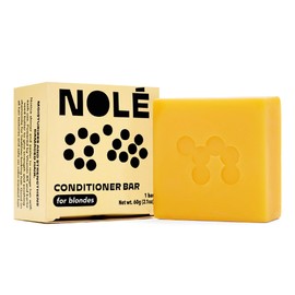 NOLÉ CARE Chamomile Conditioner Bar with Batana Oil - Rice Protein Conditioner Bar, Gentle Care for Blondes, Silky Hair, Plastic-Free, 2.12 oz Bar
