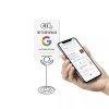 Taps (x3) NFC Google Review Tap Cards with Stands, Skyrocket