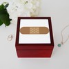 CafePress Band Aid Memory Keepsake Jewelry Box, 5"x5"x3.75"