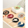 VanlonPro Ceramic Spoon Rest, 5 Inch Spoon Holder for Stove