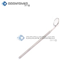 OdontoMed2011 Dental Mirrors # 4 with Handle Stainless Steel