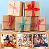 24 Pcs Square Paper Mache Box, Small Gift Box with
