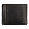 camel active Leder Geldbörse Pine Horizontal Wallet Black schwarz