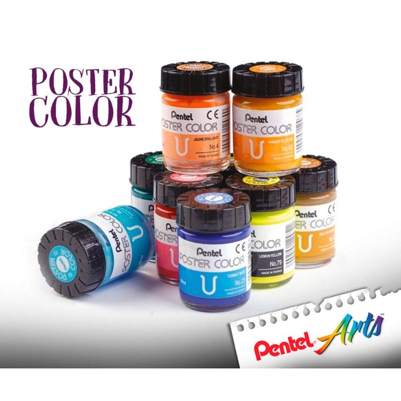 Pentel Enogu Poster Color U Daidairo WPU2T03D