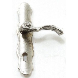 Dollhouse Miniatures 1:12 Scale French Door (Lever) Handles, 1/Pair #CLA05582
