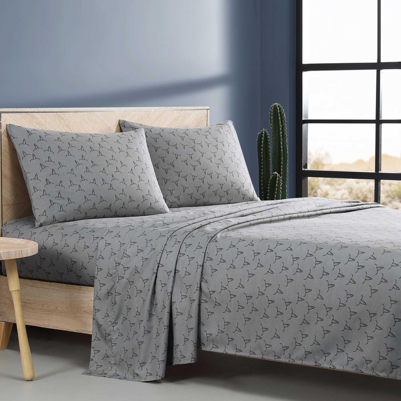 Wrangler - King Bed Sheets, Ultra-Soft & Lightweight Bedding with