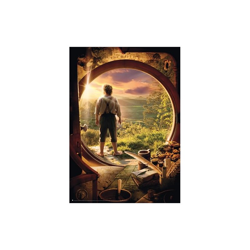 Schmidt Spiele 58552 The Hobbit, Leaving Bag End, 1000-Piece Jigsaw