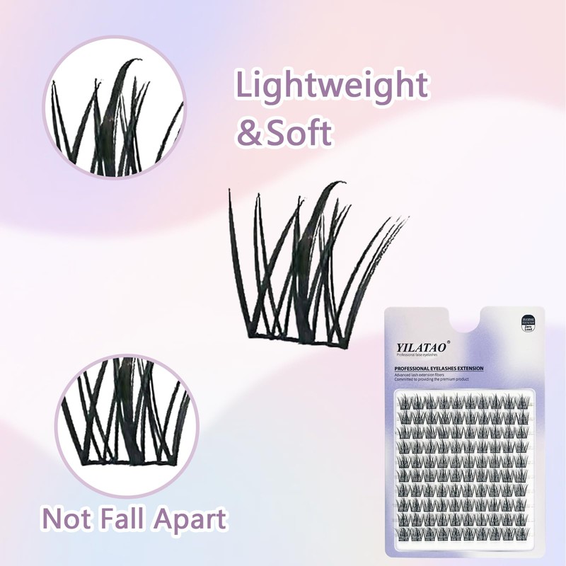 10 Rows Segment Type, Eyelash Accessory, 3 Levels, Fits Lids,