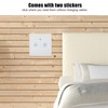 Smart Wall Touch Switch 433MHz Tempered Glass Panel Wiring Free