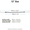 TECHGEAR (Pack of 10) Stylus Holder, 12 Inch (30 cm)