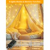 66Ft 200 LED Fairy Lights Plug in, Waterproof String Lights