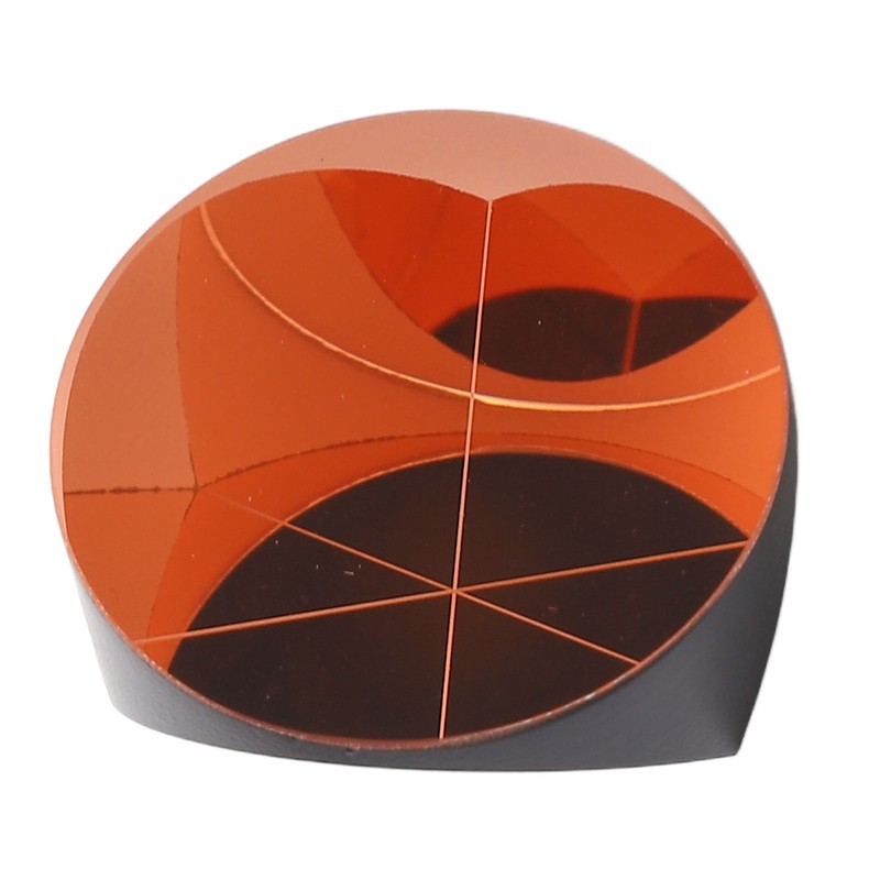 Corner Prism Cube Copper Coated Plated Trihedral Retroreflector Optical Glass