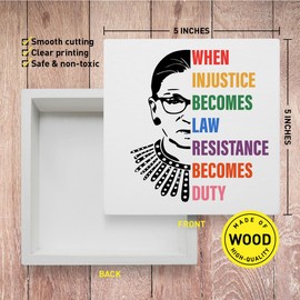Equality Feminist Decor Sign, Equality Social Justice Human Rights Feminism Political Protest Decor, Women's Rights Decoration for Home Office Girl Room, Feminism Feminist Rights Gifts for Women