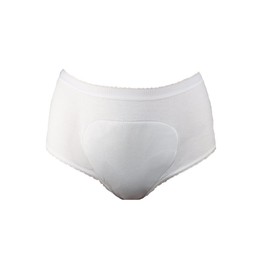 LADIES FULL INCONTINENCE BRIEF - WHITE