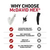 McDavid Compression Arm Sleeve with Padding for men and women