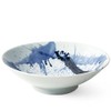 MIYA Blue Splash Sushi Plates for 2 - Modern Ceramic