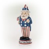 Alpine Corporation 12" H Uncle Sam Gnome of The Brave