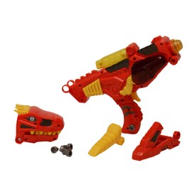T Rex 3 in 1 Dinosaur Toy Gun Take Apart Tool Kit with Light and Sound