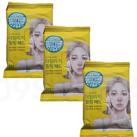 Arial Daily Pick Dead Cell Peeling Pads 30 sheets 3 / 아리얼 데일리 픽 각질 필링패드 30매 3개