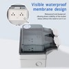 Outdoor Outlet WIFI IP66 Waterproof Socket With Timer for Patio