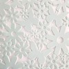 Macosa UMEN168BG Sink Insert Blue Flowers Plastic Sink Mat Sink