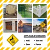 BTHUKO "Deer Xing" Crossing Sign, Animal Deer Crossing Aluminum Metal