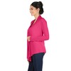 Fuchsia Womens Cardigan Sweater Open Front, Fuchsia, X-Large