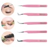 Eyelash Tweezers Set (Pink)