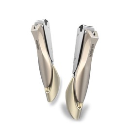 Cortaúñas para Uñas Gruesas, Cortaúñas con Catcher, Nail Cutter de Acero Inoxidable, Sharp y Durable Cortaúñas para Bebé, Niños, Adultos, Bionics Design (Pequeño&grande)