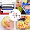 Magic Trio Peeler, Multi-Purpose Vegetable Cutter, Peeler Shredder Slicer, Easy