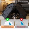 Outdoor/Indoor Portable Waterproof, UV Protection Pet Camping Mini Tent, Kitten