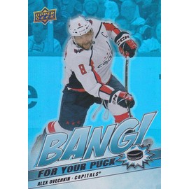 2024-25 Upper Deck Bang for Your Puck Hockey #BP8 Alex Ovechkin Hockey Card