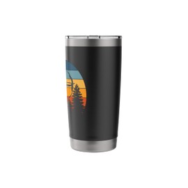 Archery Girl, Archer Bow, Vintage Retro Sunset, Nice Woman Stainless Steel Insulated Tumbler