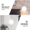Alipis White Spherical Textured Lampshade Ceiling Lampshade for Living Room