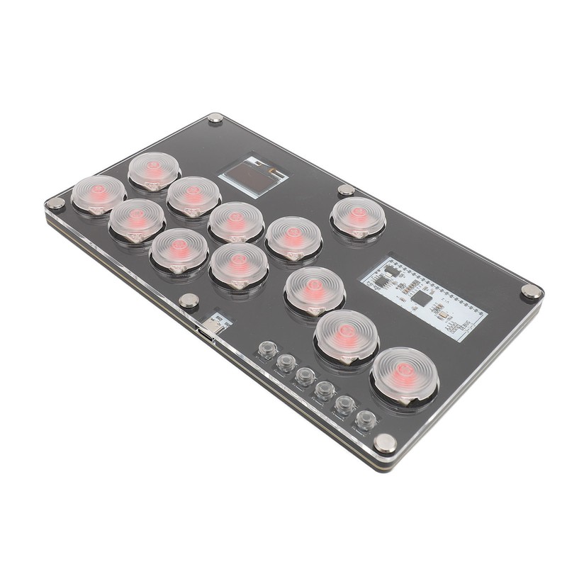 All Button Arcade Controller 12 Keys Supports Hot Swap and