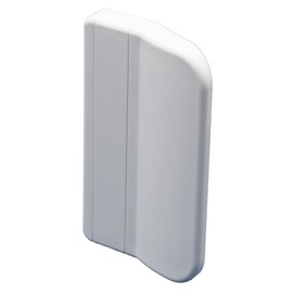 Balcony door handle "911" square design for outdoor use incl. 2 mounting screws, assorted colours, 70 x 45 x 13 mm