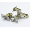 TOOLSTAR Door Latches, Stainless Steel Tubular Mortice Latches Flat 45mm