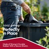 Rubber Bands 95-96 Gallon Trash Cans - Garbage Bag Holder
