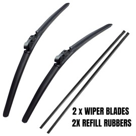 HEYNER Fits Skoda Octavia 2020-onwards All Season Wiper Blades With Extra Refill Rubber 26" 19" HAS2619ST