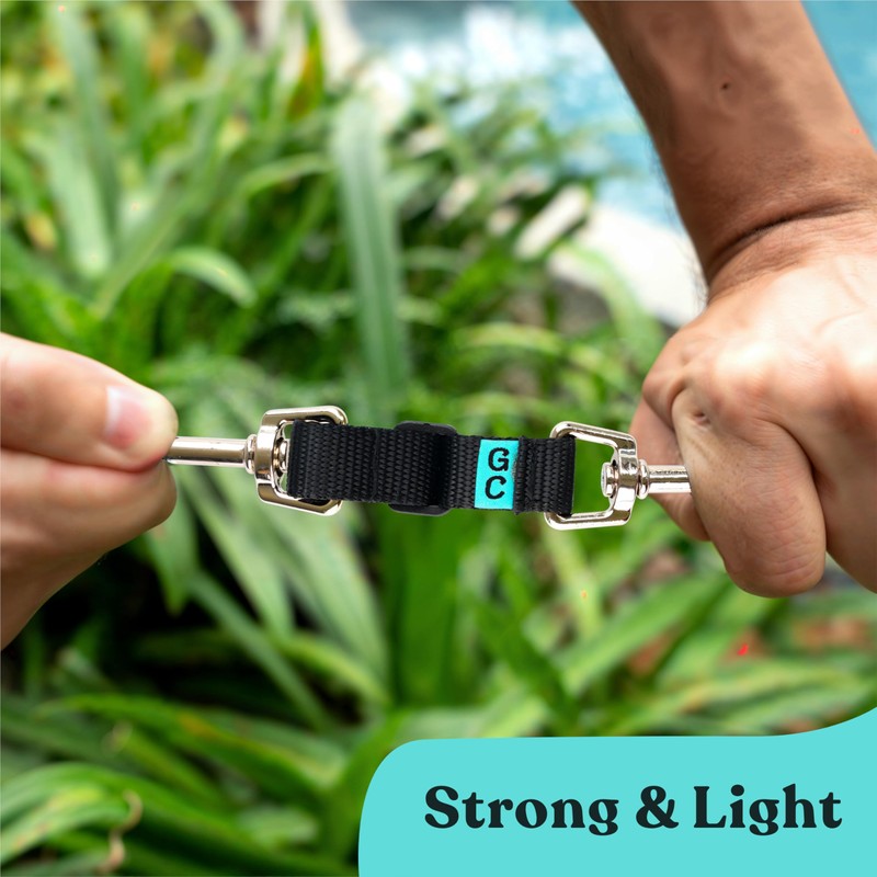 Gentle Creatures Collar Companion - Adjustable Backup Clip for Dog