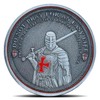 Knights Templar Motivational Challenge Coins Christian Red Cross Religious Collection