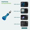 Mantona Screw Set with Key for GoPro - Blue