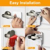 Jolik Improved Childproof Door Lever Lock(4 Pack) - Child Door