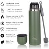 Milu Thermos Flask, Thermos Jug, 1 L, 750 ml, 500